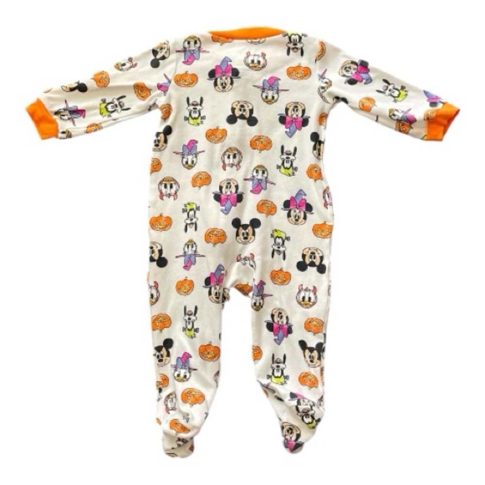 #122, Disney Halloween themed Kids Footie, size 6-9 mo - Picture 2 of 3